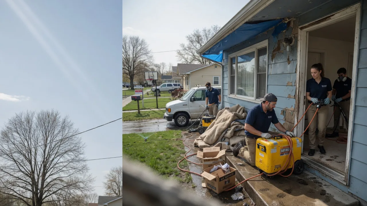 Basement Flood Cleanup in Savannah, OH near me